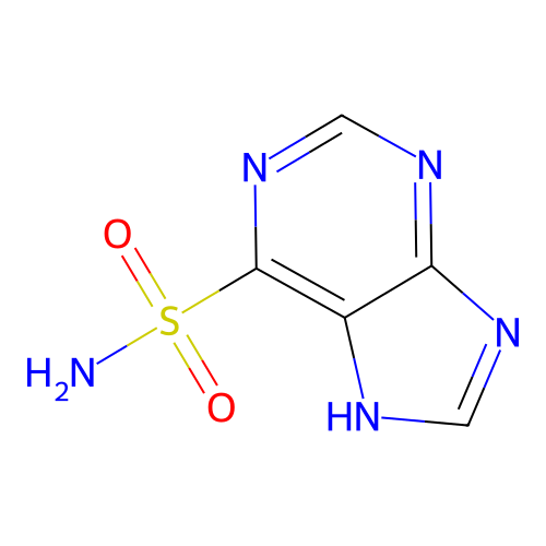 1H-Purine-6-sulfonamide structure