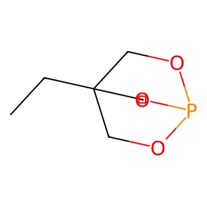 4-Ethyl-2,6,7-trioxa-1-phosphabicyclo(2.2.2)octane structure