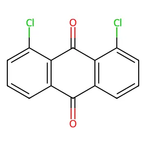 1,8-Dichloroanthraquinone structure
