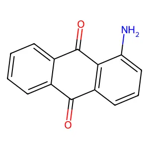 1-Aminoanthraquinone structure