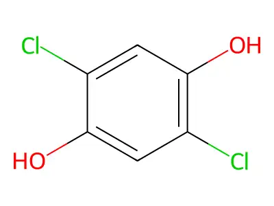 2,5-二氯对苯二酚 structure