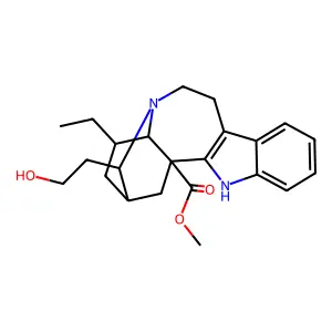 3-(beta-Hydroxyethyl)coronaridine structure