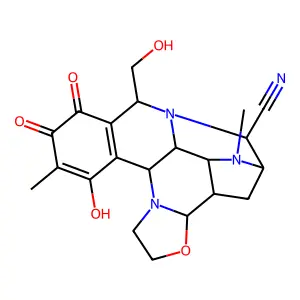Naphthocyanidine structure