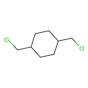 Cyclohexane, 1,4-bis(chloromethyl)- structure