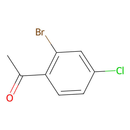 1-(2-Bromo-4-chlorophenyl)ethanone structure