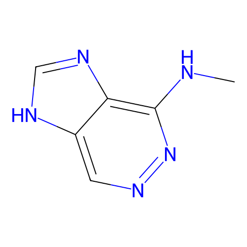 N-Methyl-1H-imidazo[4,5-d]pyridazin-4-amine structure