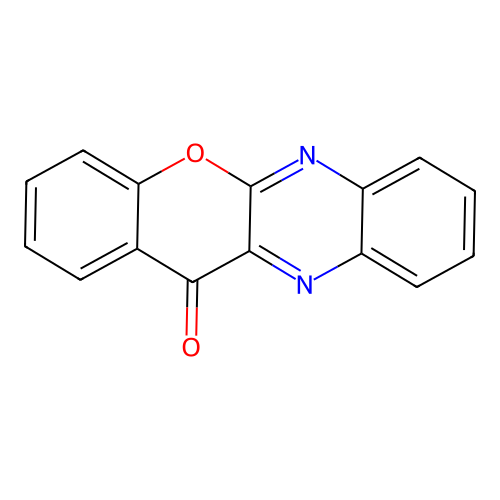 12H-[1]Benzopyrano[2,3-b]quinoxalin-12-one structure