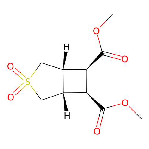 dimethyl (1S,5R,6S,7R)-3,3-dioxo-3 structure