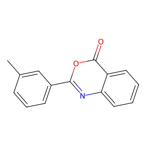 2-(3-Tolyl)-4H-3,1-benzoxazin-4-one structure