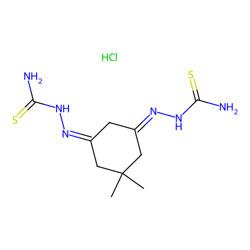 5,5-dimethyl-1,3-cyclohexanedionebis structure
