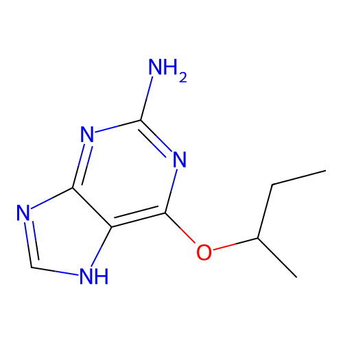 O6-Substituted Guanine Deriv. 8 structure
