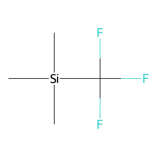 三甲基三氟甲基硅烷 structure