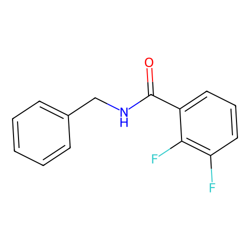 N-benzyl-2,3-difluorobenzamide structure