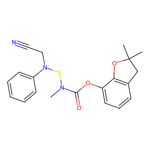 N- sulfanyl-N-methyl-carbamate structure