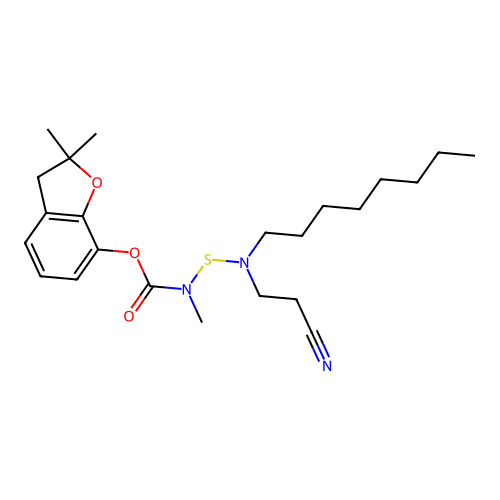 N- sulfanyl-N-methyl-carbamate structure