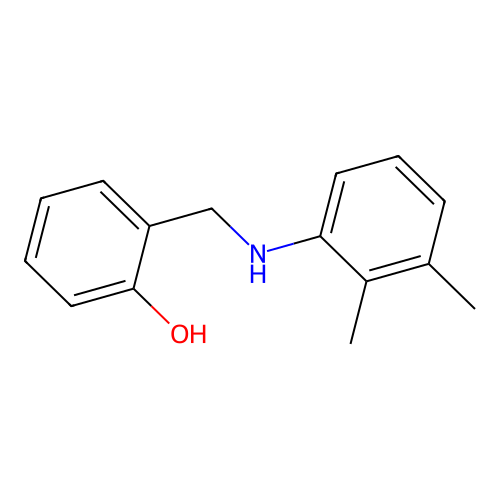 2-[(2,3-Dimethylanilino)methyl]phenol structure