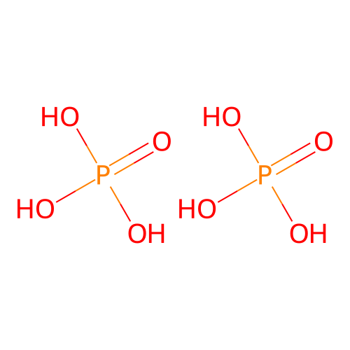 Phosphate, dihydrogen, phosphate (1:1) structure