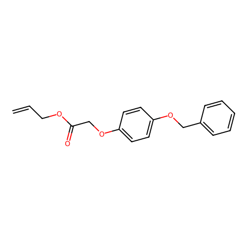 Prop-2-en-1-yl [4-(benzyloxy)phenoxy]acetate structure