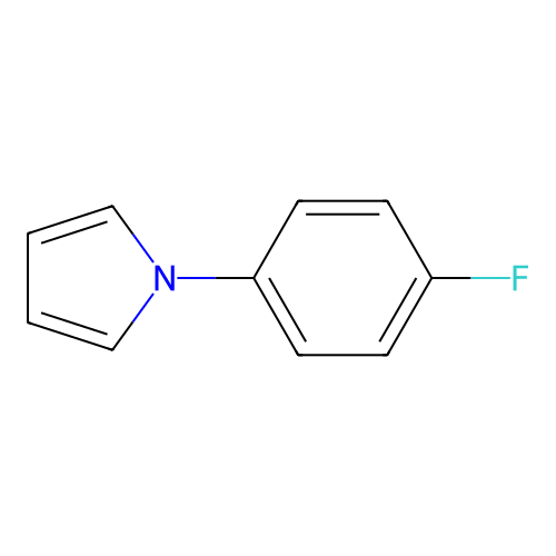 N-(4-fluorophenyl)pyrrole structure