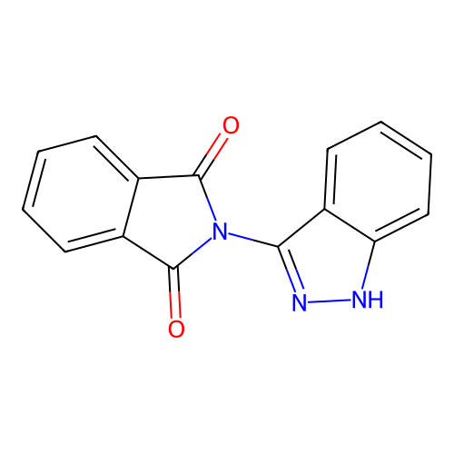2-(1H-Indazol-3-yl)-1H-isoindole-1,3(2H)-dione structure
