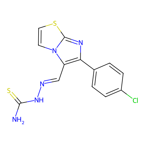 Chemical Compound (C13H10ClN5S2) structure