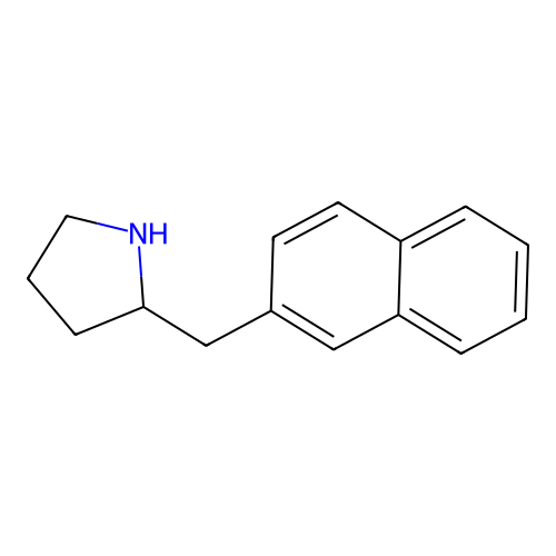 2-(Naphthalen-2-ylmethyl)pyrrolidine structure