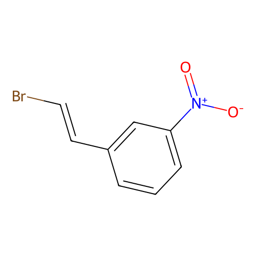 Benzene, 1-[(1Z)-2-bromoethenyl]-3-nitro- structure