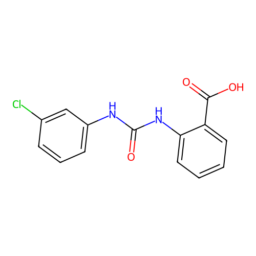 1-(2-Carboxyphenyl)-3-(3-chlorophenyl)urea structure