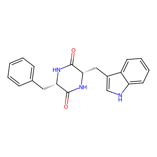 (11S,14S)-Cyclo-(L-Trp-L-Phe) structure
