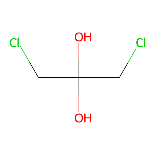 2,2-Propanediol, 1,3-dichloro- structure