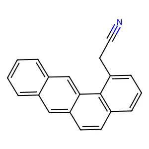 2-苯并(a)蒽-1-基乙腈 structure