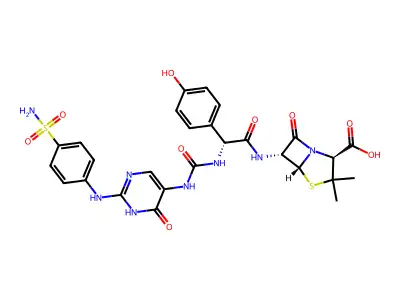 Piroxicillin structure