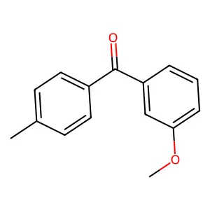 Benzophenone, 3-methoxy-4'-methyl- structure