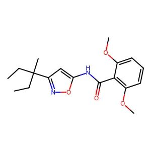 异噁酰草胺 structure