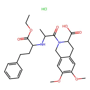 Moexipril Hydrochloride structure