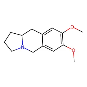 Pyrrolo(1,2-b)isoquinoline, 1,2,3,5,10,10a-hexahydro-7,8-dimethoxy- structure