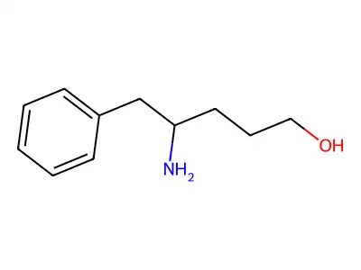 Benzenepentanol, delta-amino- structure
