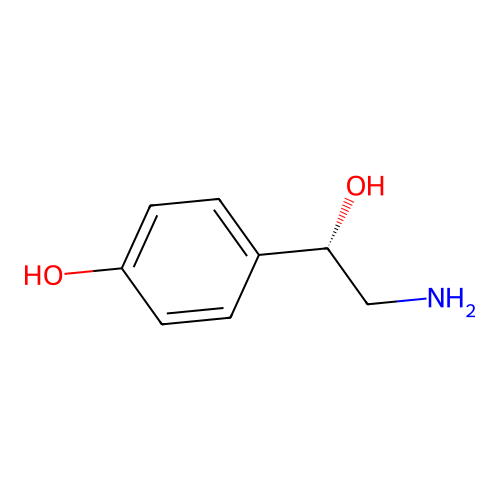 (S)-octopamine structure