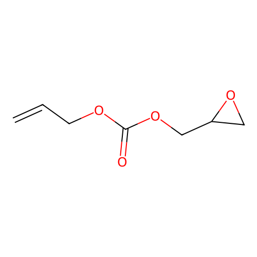 Allyl glycidyl carbonate structure