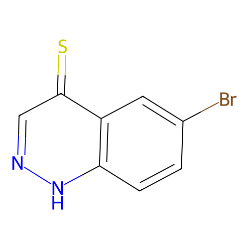 6-Bromo-4-cinnolinethiol structure