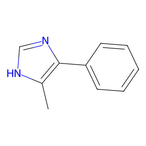 5-methyl-4-phenyl-1H-imidazole structure
