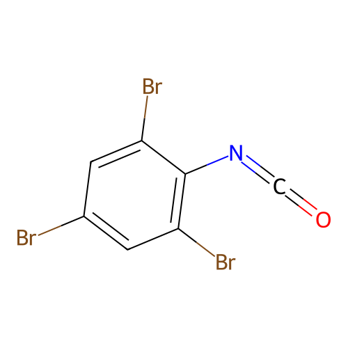 2,4,6-Tribromophenyl isocyanate structure