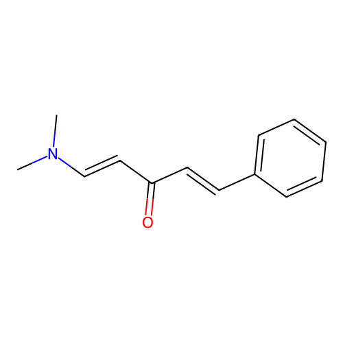 1-(Dimethylamino)-5-phenylpenta-1,4-dien-3-one structure