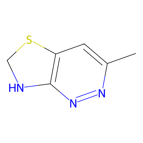 Thiazolo(4,5-c)pyridazine, 6,7-dihydro-3-methyl- structure