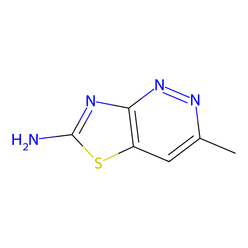 Thiazolo(4,5-c)pyridazine, 6-amino-3-methyl- structure