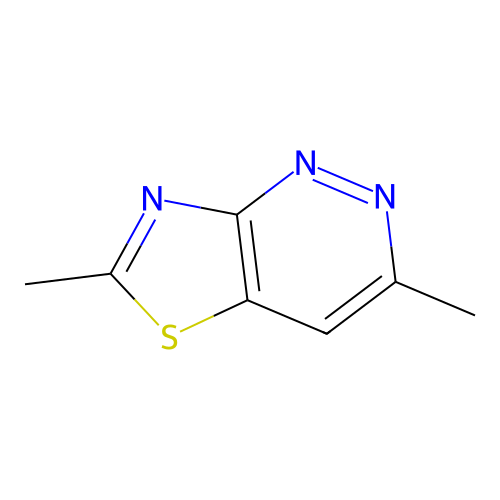 Thiazolo(4,5-c)pyridazine, 3,6-dimethyl- structure