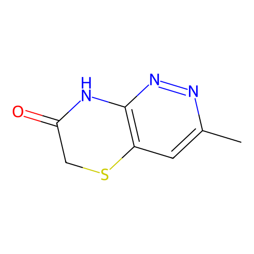 2H-Pyridazino(3,4-e)thiazin-7(6H)-one, 3-methyl- structure
