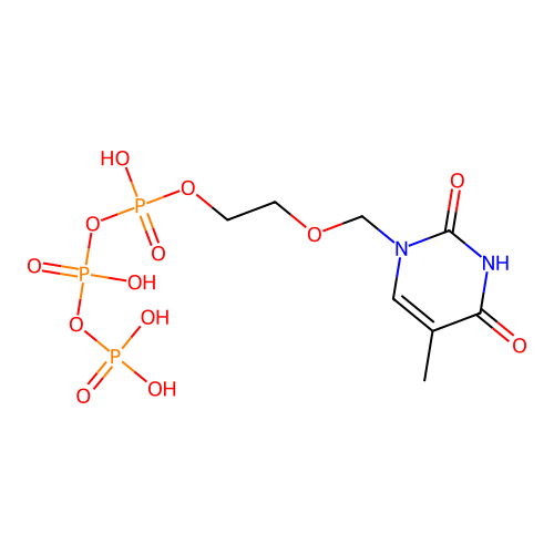 Acyclo-TTP structure