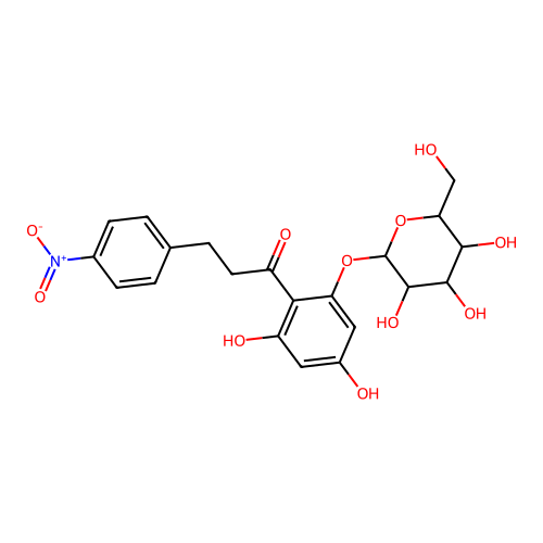 4-Nitrophlorizin structure