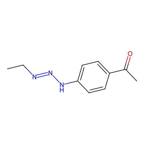 1-[4-(2-Ethyliminohydrazinyl)phenyl]ethanone structure